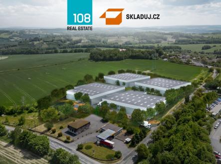 Průmyslový park Měchnov, pronájem skladových prostor | Pronájem - komerční objekt, sklad, 2 400 m²