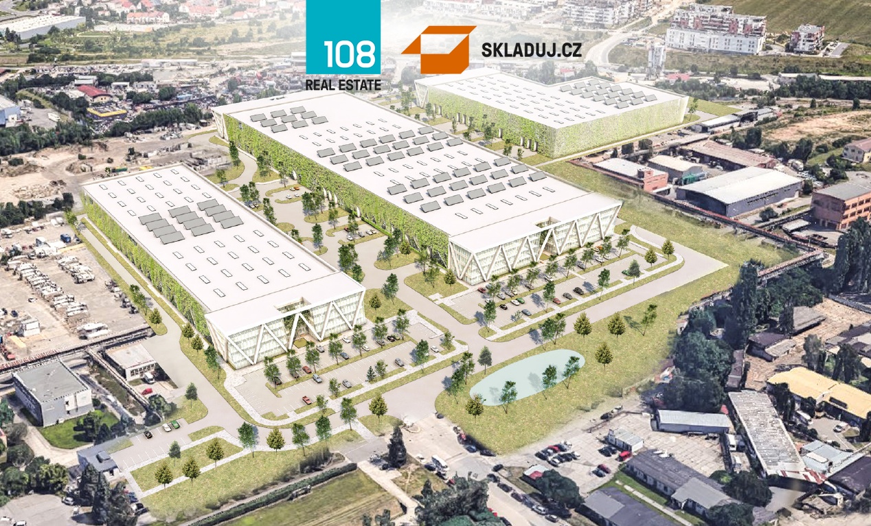 Industrial park Praha - Kyje, pronájem skladových prostor