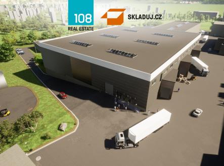 Průmyslový areál Červený Kostelec, pronájem skladových prostor | Pronájem - komerční objekt, sklad, 4 500 m²