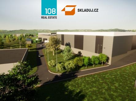 Průmyslový areál Červený Kostelec, pronájem skladových prostor | Pronájem - komerční objekt, sklad, 4 500 m²