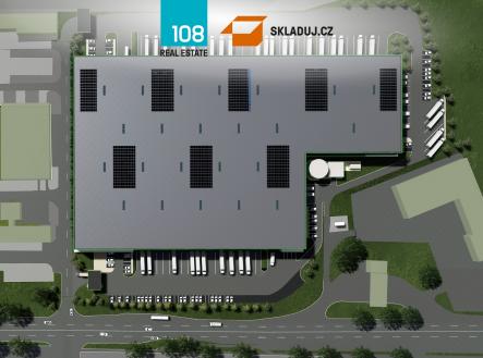 Průmyslový areál Napajedla, pronájem skladových prostor | Pronájem - komerční objekt, sklad, 4 884 m²