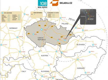 Průmyslový areál Napajedla, pronájem skladových prostor | Pronájem - komerční objekt, sklad, 4 884 m²