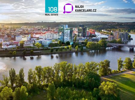 lighthouse-waterfront-towers-jankovcova-praha-7-holesovice | Pronájem - kanceláře, 829 m²