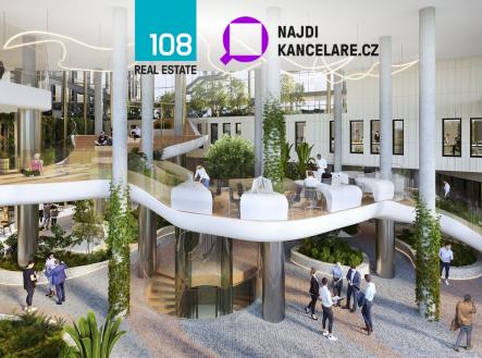 danube-house-karolinska-praha-8-karlin | Pronájem - kanceláře, 537 m²