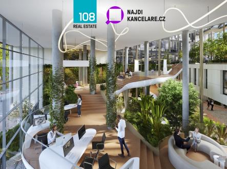 danube-house-karolinska-praha-8-karlin | Pronájem - kanceláře, 2 586 m²