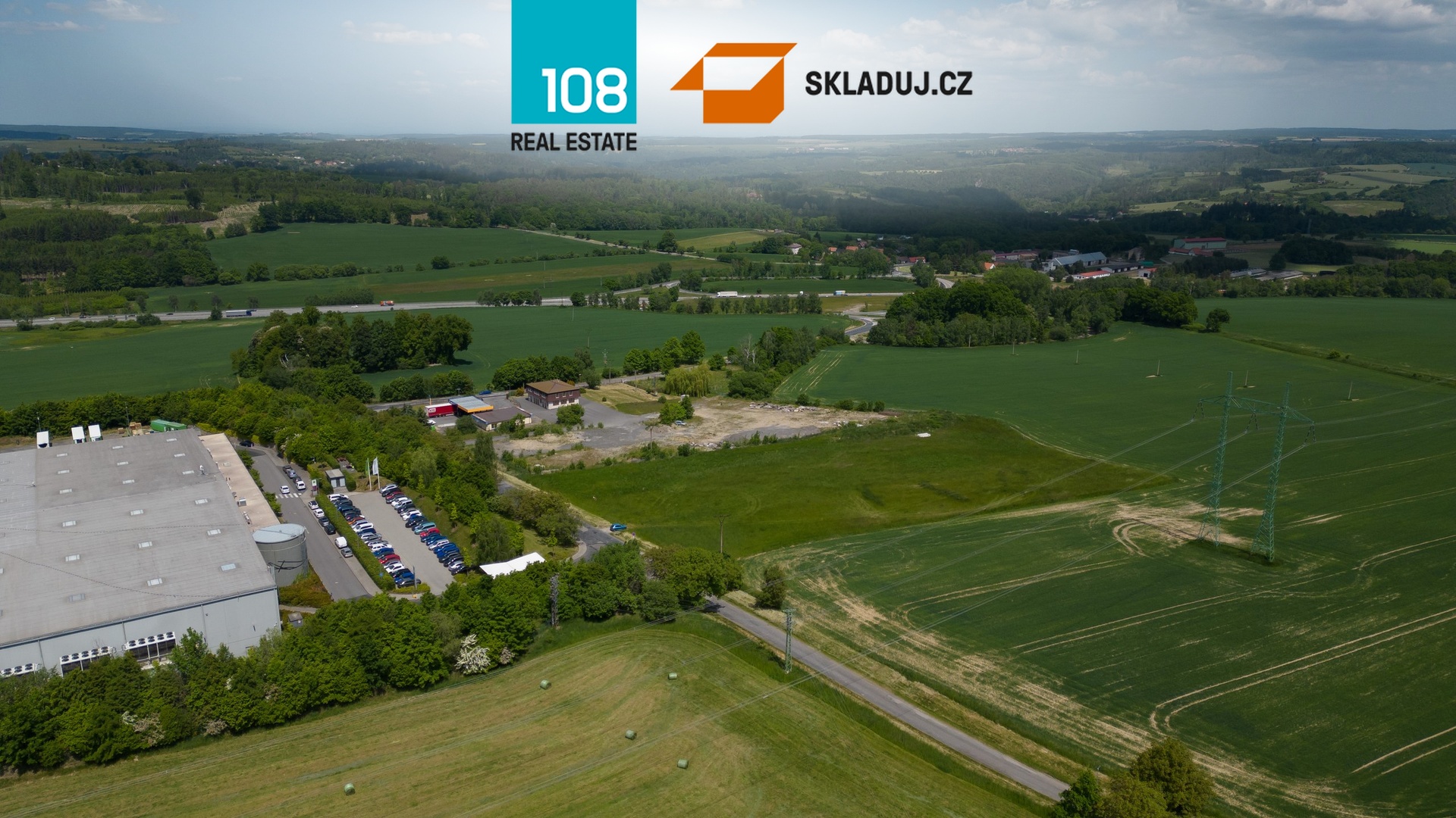 Industrial park Divišov, pronájem skladových prostor