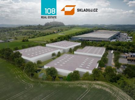 Industrial park Divišov, pronájem skladových prostor | Prodej - komerční objekt, sklad, 5 400 m²