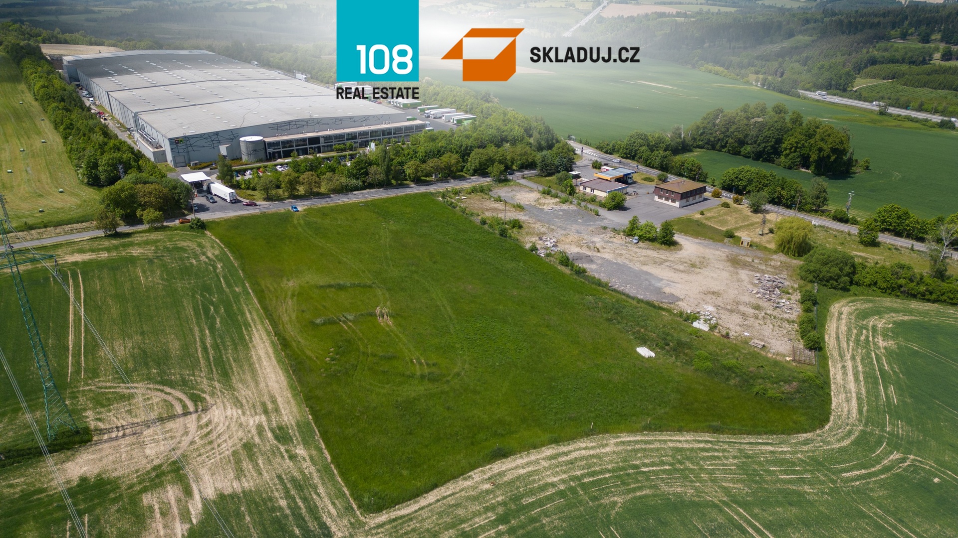 Industrial park Divišov, pronájem skladových prostor