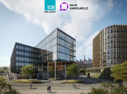 Nová Zbrojovka - ZET Office, building D4, Lazaretní, Brno | Pronájem - kanceláře, 5 246 m²