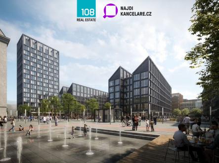 Nová Zbrojovka - ZET Office, building D4, Lazaretní, Brno | Pronájem - kanceláře, 5 246 m²