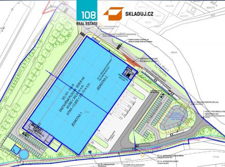 Průmyslový park Most, pronájem skladových prostor | Pronájem - komerční objekt, sklad, 9 475 m²