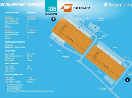 Průmyslový park Podbořany, pronájem skladových prostor | Pronájem - komerční objekt, sklad, 20 310 m²