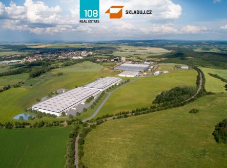 Průmyslový park Podbořany, pronájem skladových prostor | Pronájem - komerční objekt, sklad, 10 000 m²