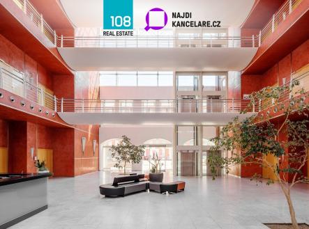 Pronájem - kanceláře, 415 m²