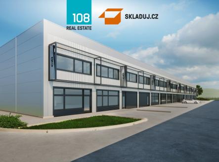 Industrial park Tuchoměřice, pronájem skladových prostor | Pronájem - komerční objekt, sklad, 550 m²