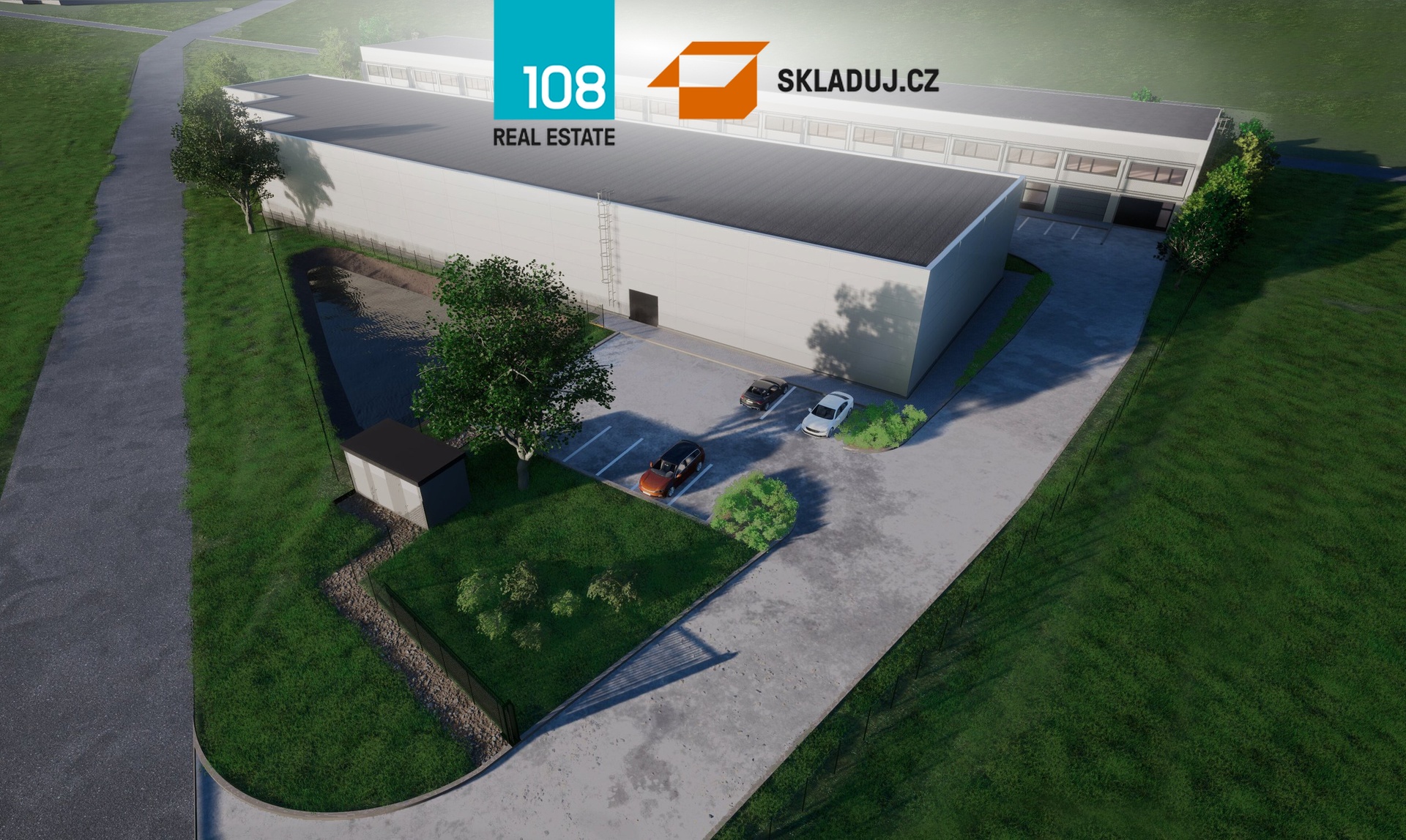 Industrial park Tuchoměřice, pronájem skladových prostor