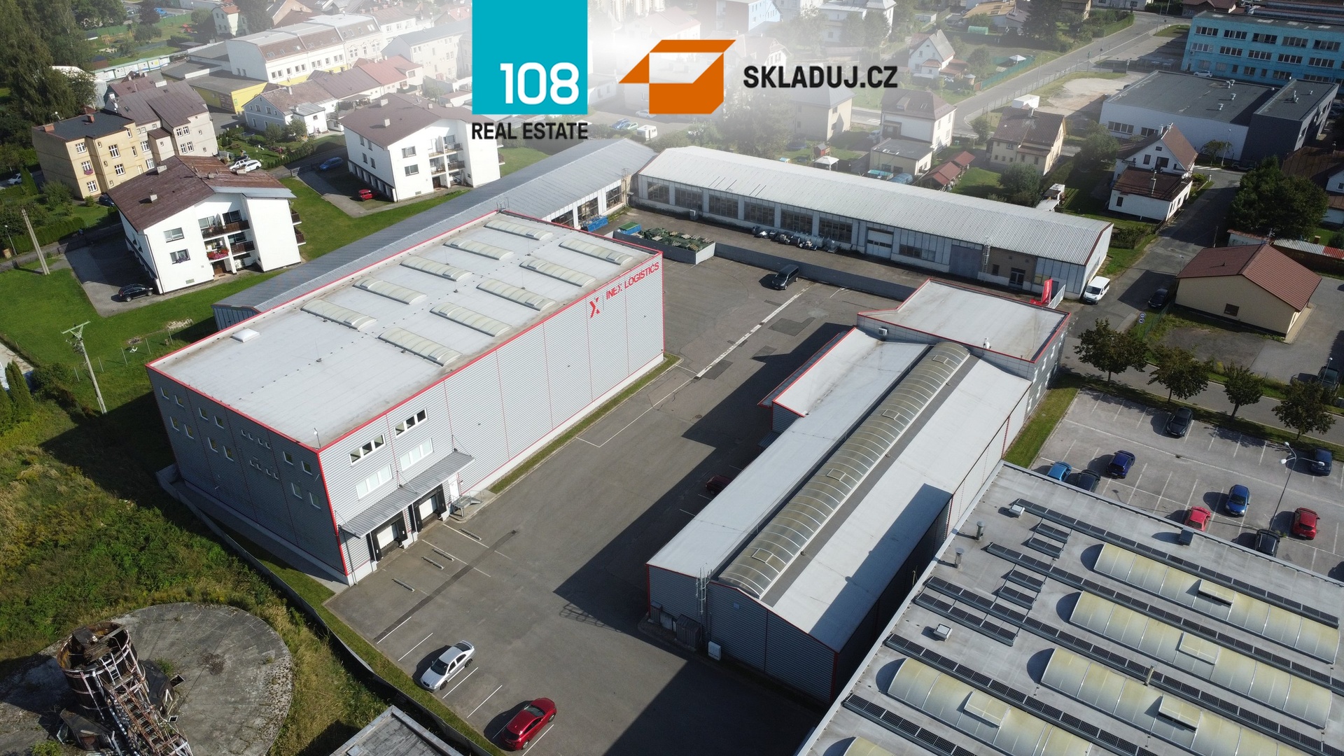 Industrial park Trutnov, pronájem skladových prostor