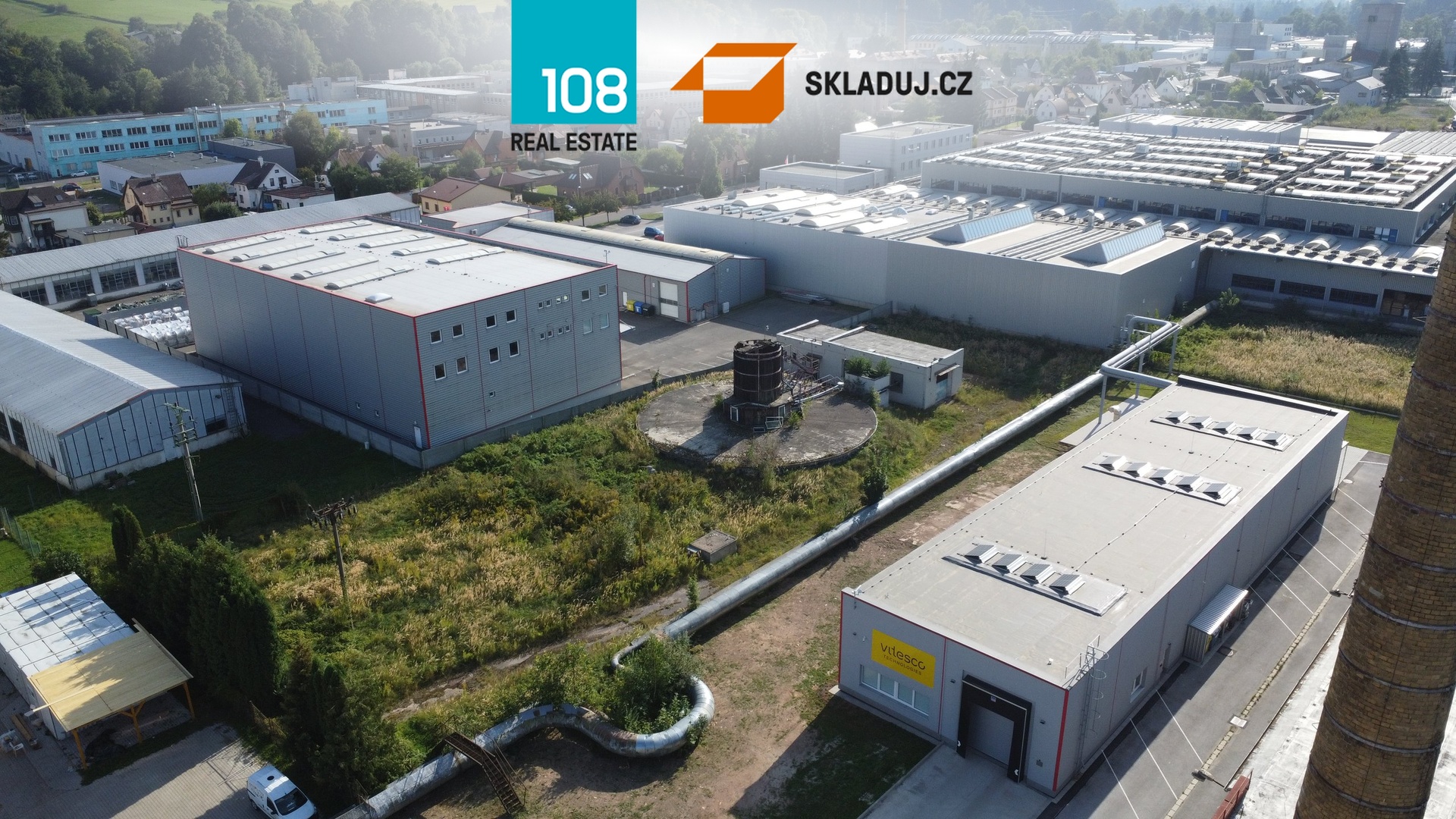 Industrial park Trutnov, pronájem skladových prostor