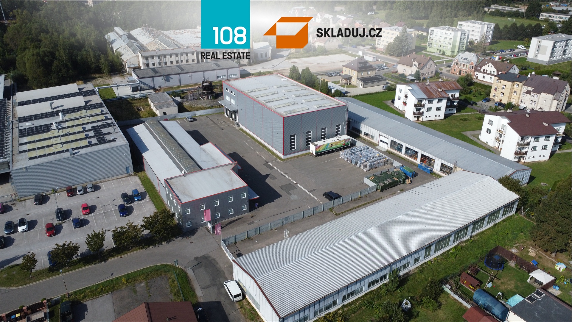 Industrial park Trutnov, pronájem skladových prostor