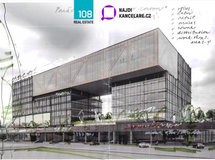 ponavka-a4-skrobarenska-brno | Pronájem - kanceláře, 5 600 m²