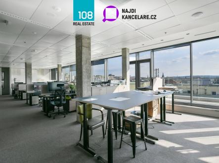 servisovane-kancelare-the-flow-building-vaclavske-namesti-praha-1-nove-mesto | Pronájem - kanceláře, 500 m²