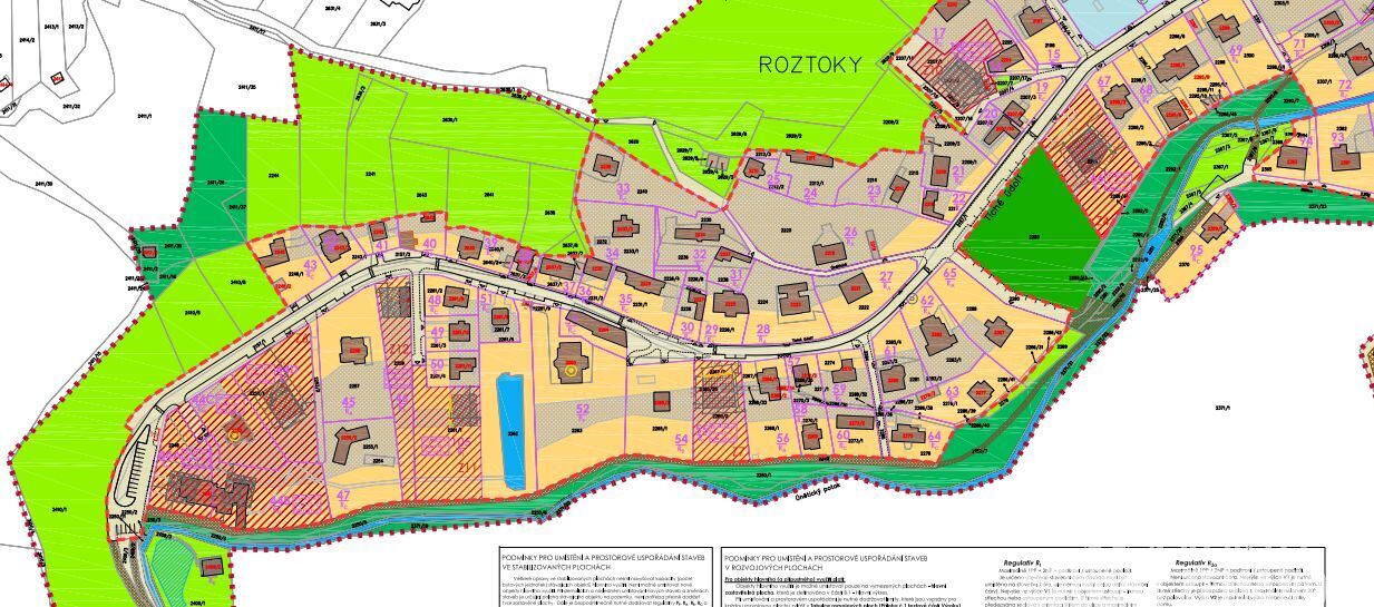 Prodej 7.834 m2 pozemků, Tiché údolí, Roztoky