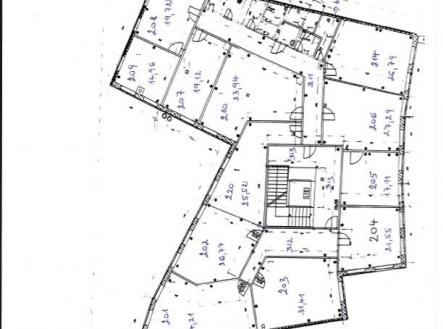 Pronájem - kanceláře, 350 m²