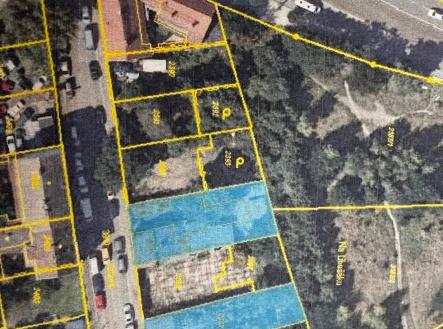 mapa z katastru | Prodej - pozemek pro bydlení, 1 011 m²