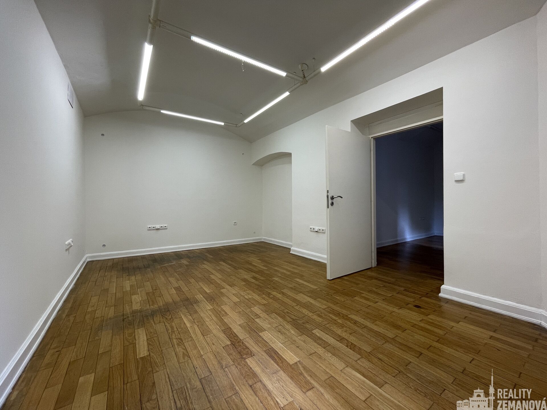 Kanceláře 72m2 + 42 m2 dvorek u M Jiřího z Poděbrad.
