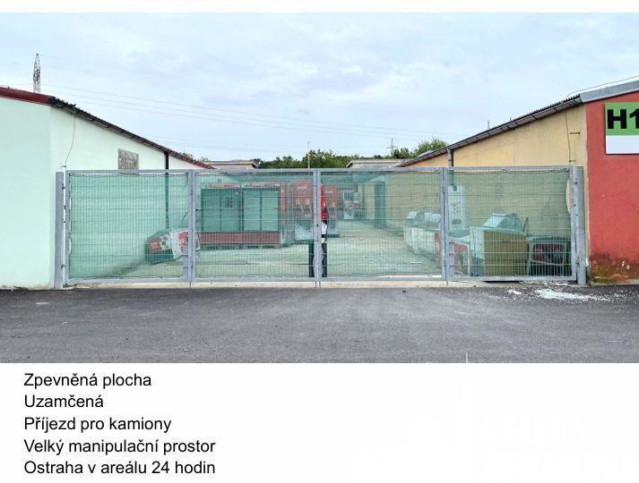 Oplocená volná skladová plocha 382 m2, Horní Počernice, Praha 9