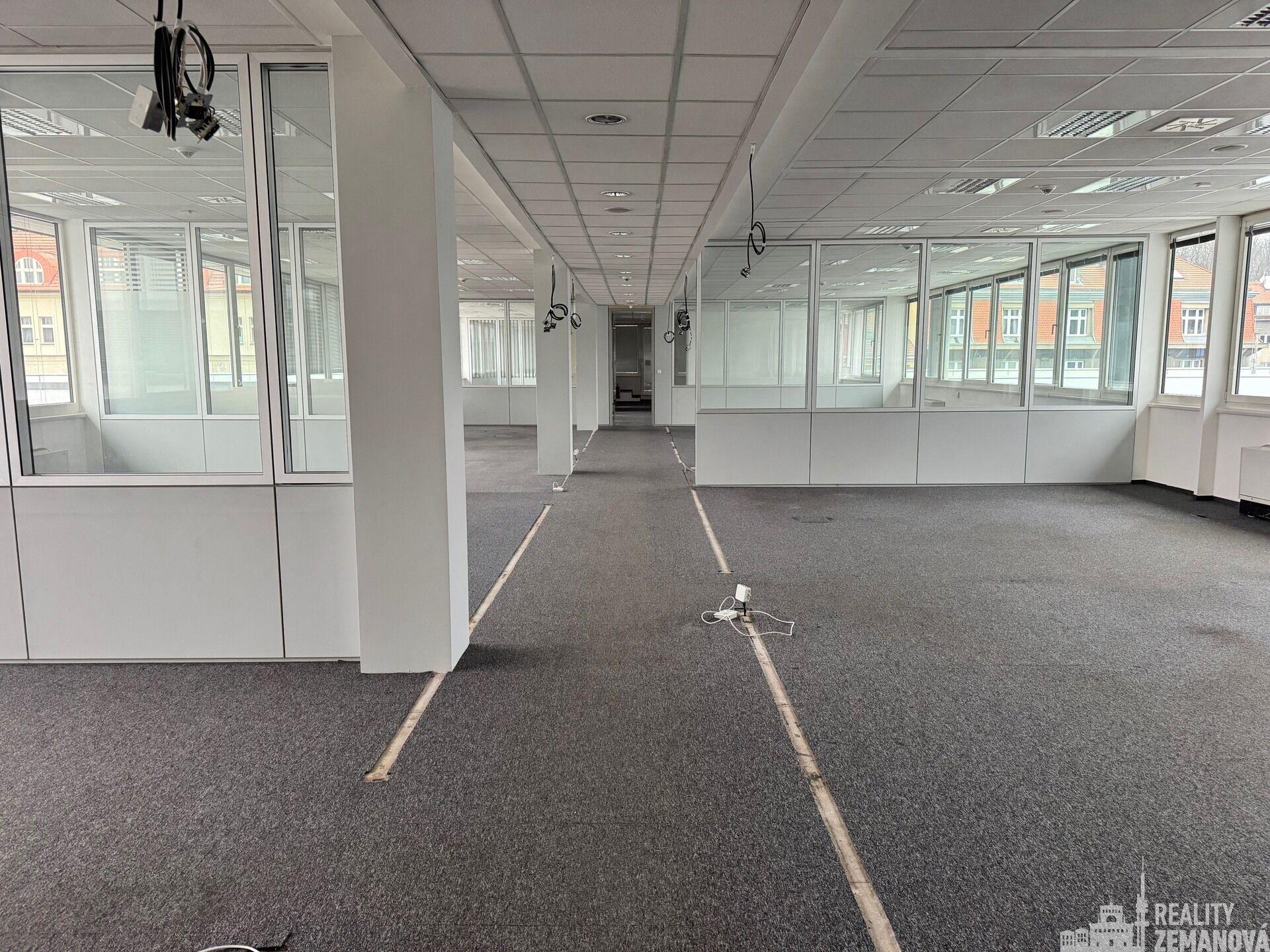 Reprezentativní kancelářský celek 1006 m2 s vlastní terasou u M Anděl, Radlická, P-5