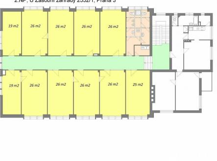 Pronájem - kanceláře, 347 m²