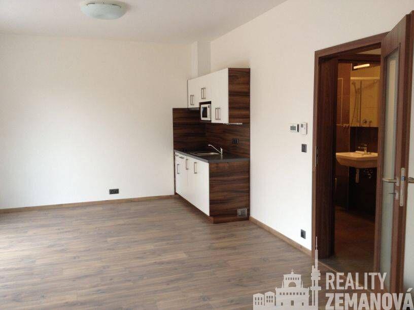 Pronájem bytu u metra Budějovická, 1+kk o výměře 38 m2 + terasa 30 m2.