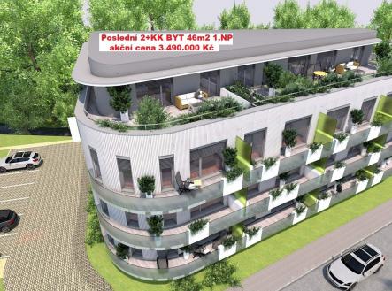 Prodej bytu, 2+kk, 46 m² obrázek
