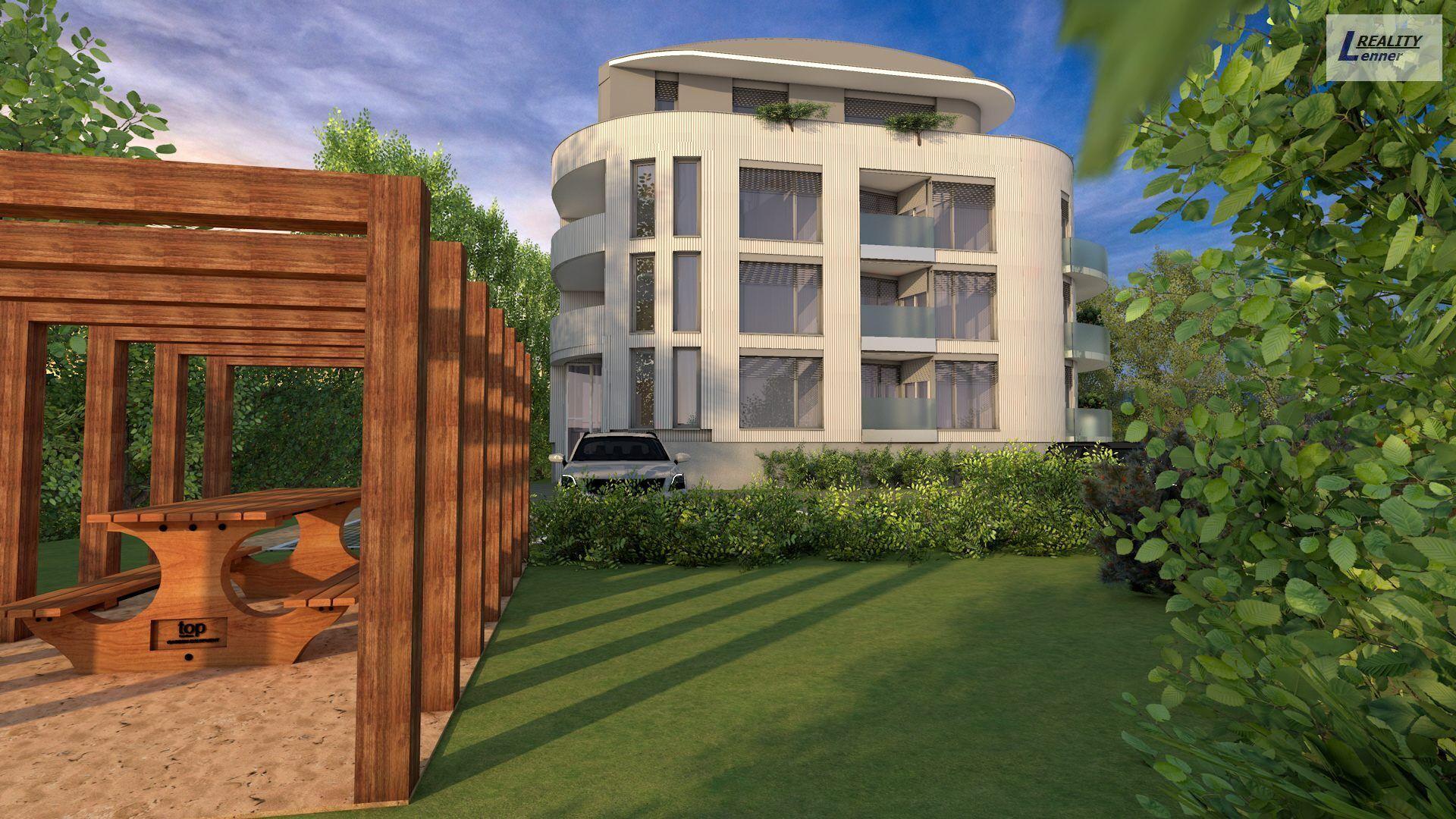 Novostavba bytu 2+kk, 1.NP, sklep, 55 m2