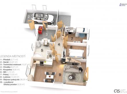 Prodej - dům/vila, 124 m²