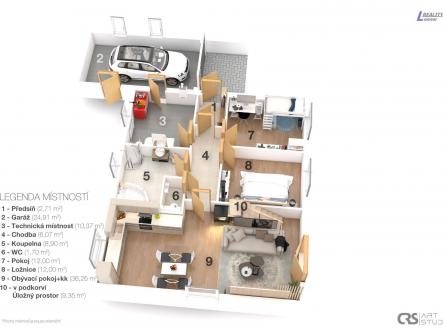 Prodej - dům/vila, 124 m²