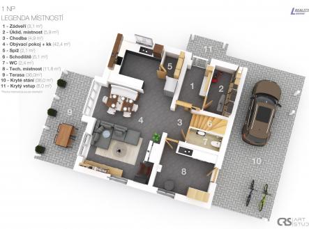 Prodej - dům/vila, 154 m²