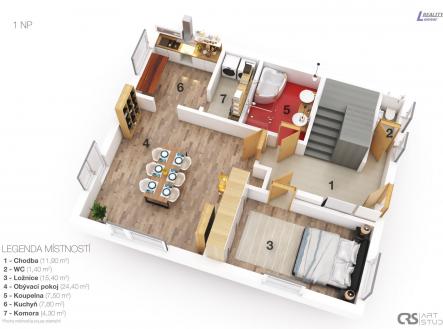 Prodej - dům/vila, 225 m²