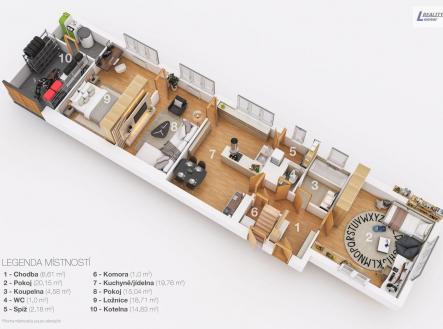 Prodej - dům/vila, 90 m²
