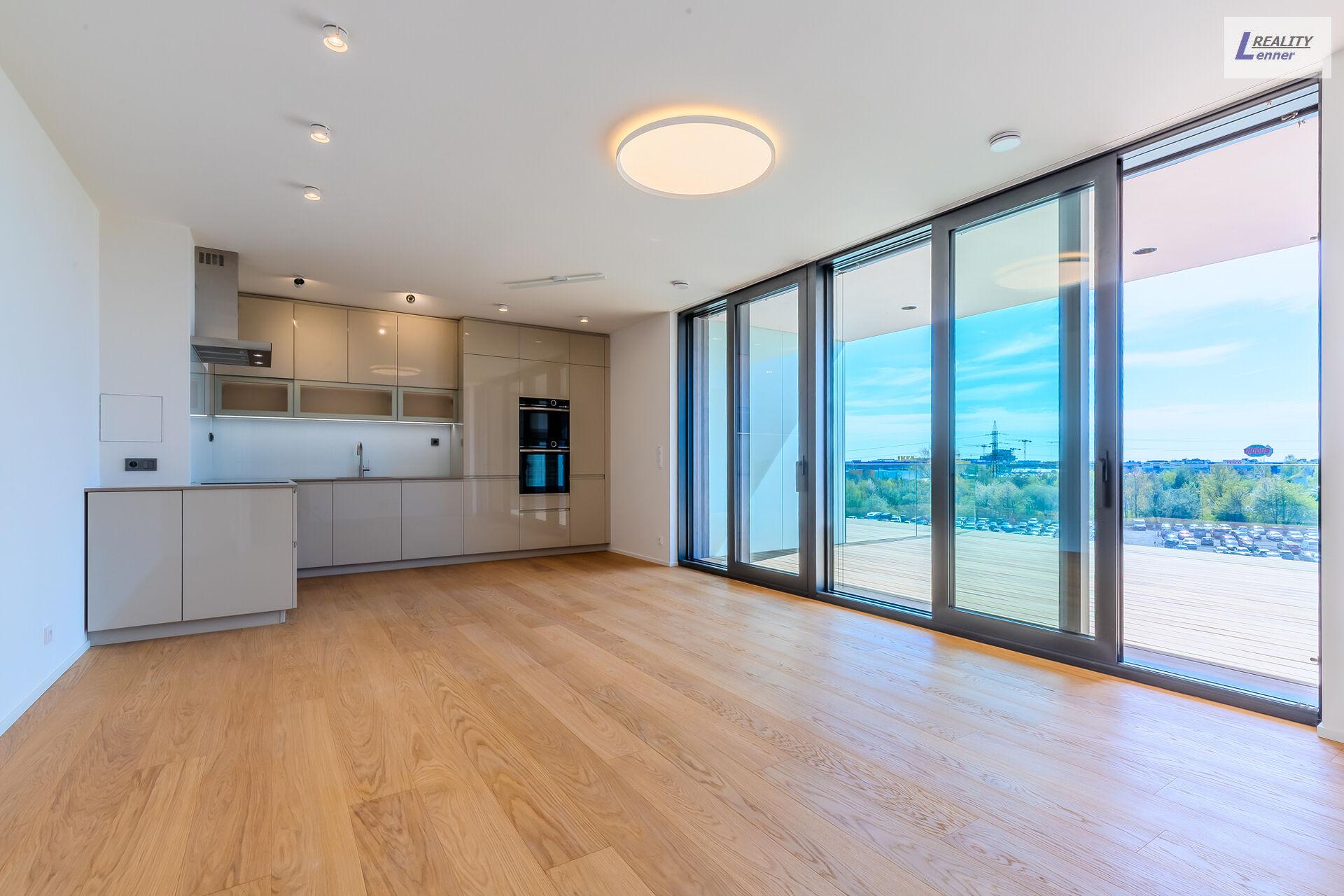 Pronájem bytu 3+kk, Rezidence Do Zahrádek II, 112 m2, 3. patro, Terasa
