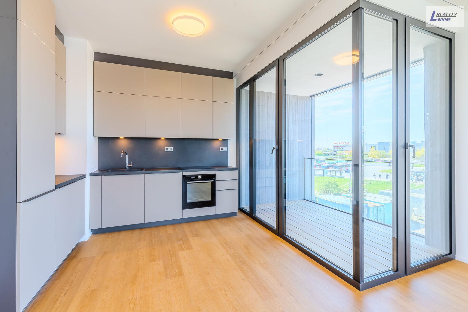 Pronájem bytu 2kk, Rezidence Do Zahrádek II, 57 m2, 2. patro, Terasa
