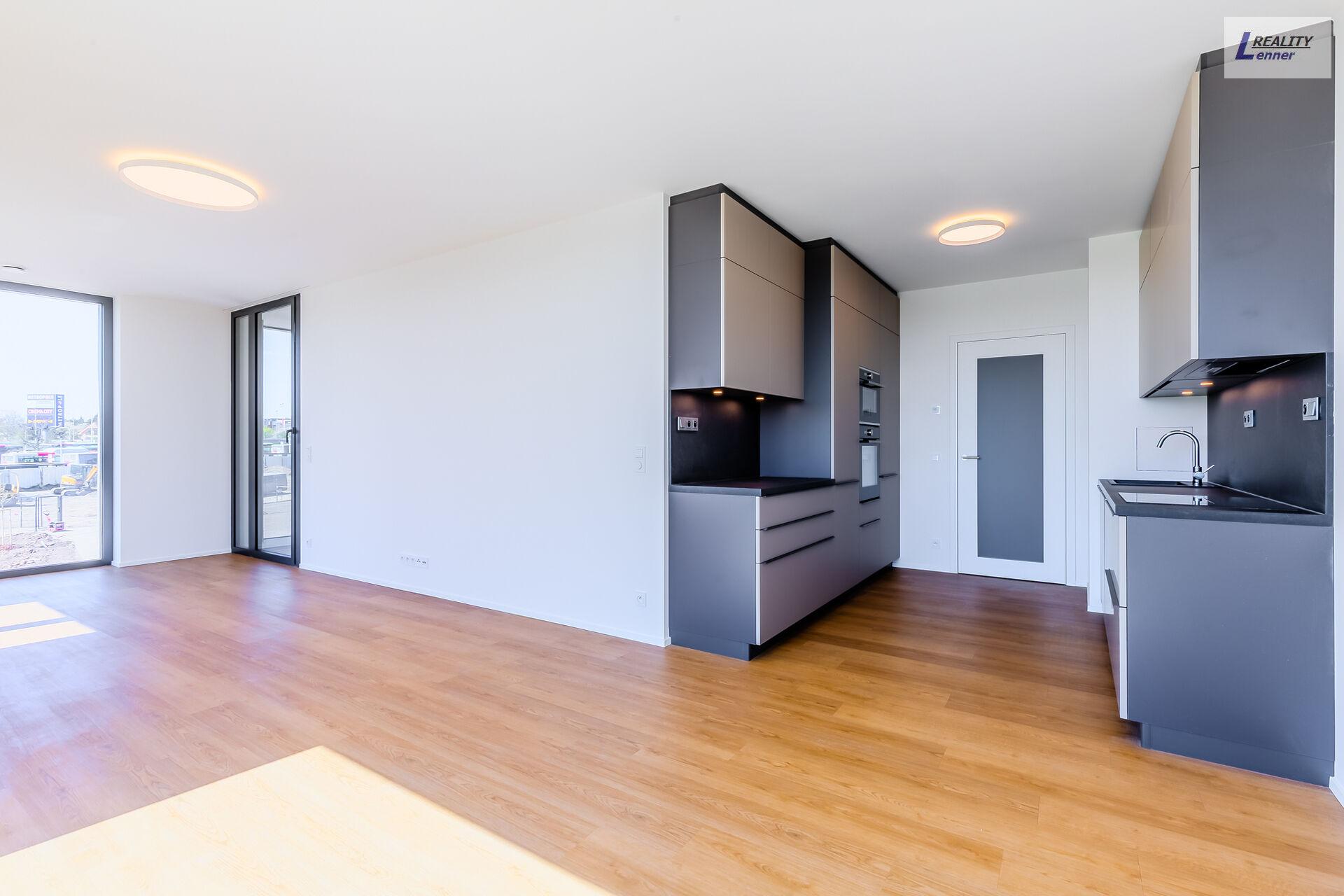 Pronájem bytu 2+kk, Rezidence Do Zahrádek II, 59 m2, 1. patro, Terasa