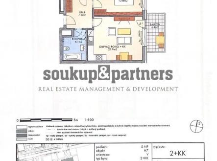 Prodej bytu, 2+kk, 61 m²