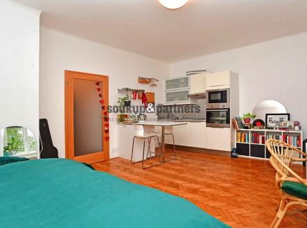 Pronájem bytu, 1+kk, 34 m²