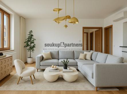 VIZUALIZACE | Prodej bytu, 3+kk, 107 m²