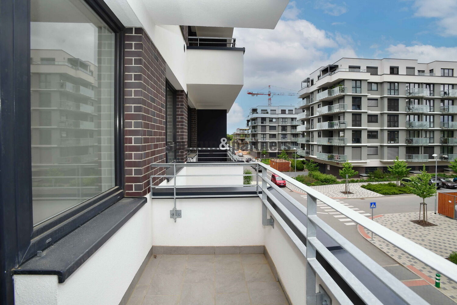 Nový DB 2+kk/ Balkon - 50 m2, Novostavba, Projekt Britská čtvrť - Praha 13, Stodůlky.