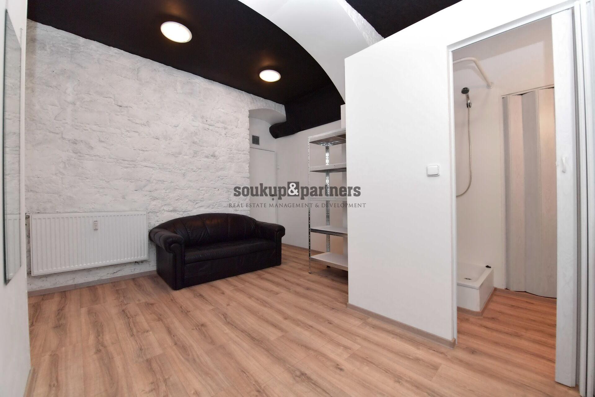 Nebytová jednotka 1+kk - 19 m2, suterén, Praha 8 - Libeň.