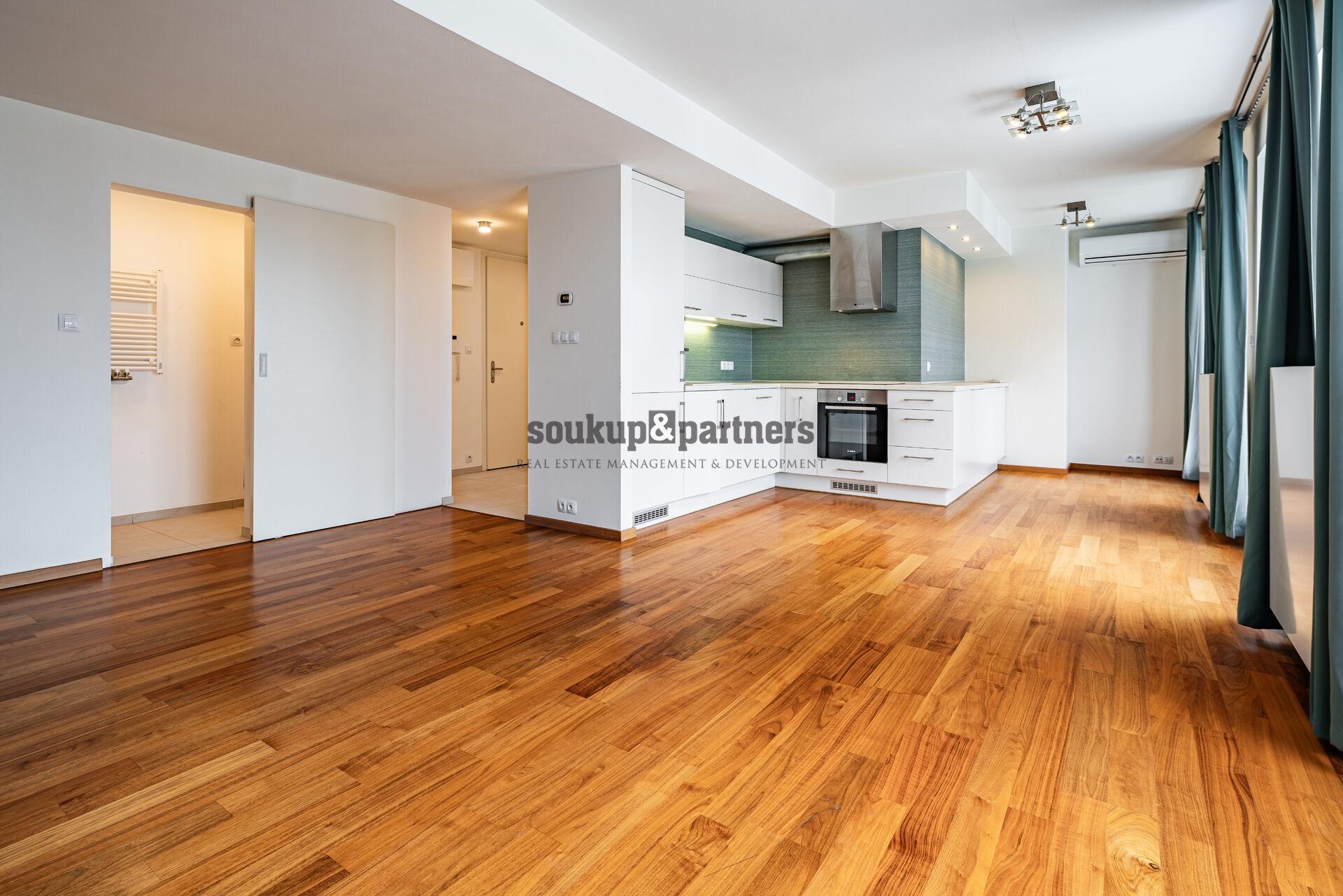 Pronájem 3+kk / Terasa / Garáž / Sklep, 109 m2, Praha 7 - Holešovice