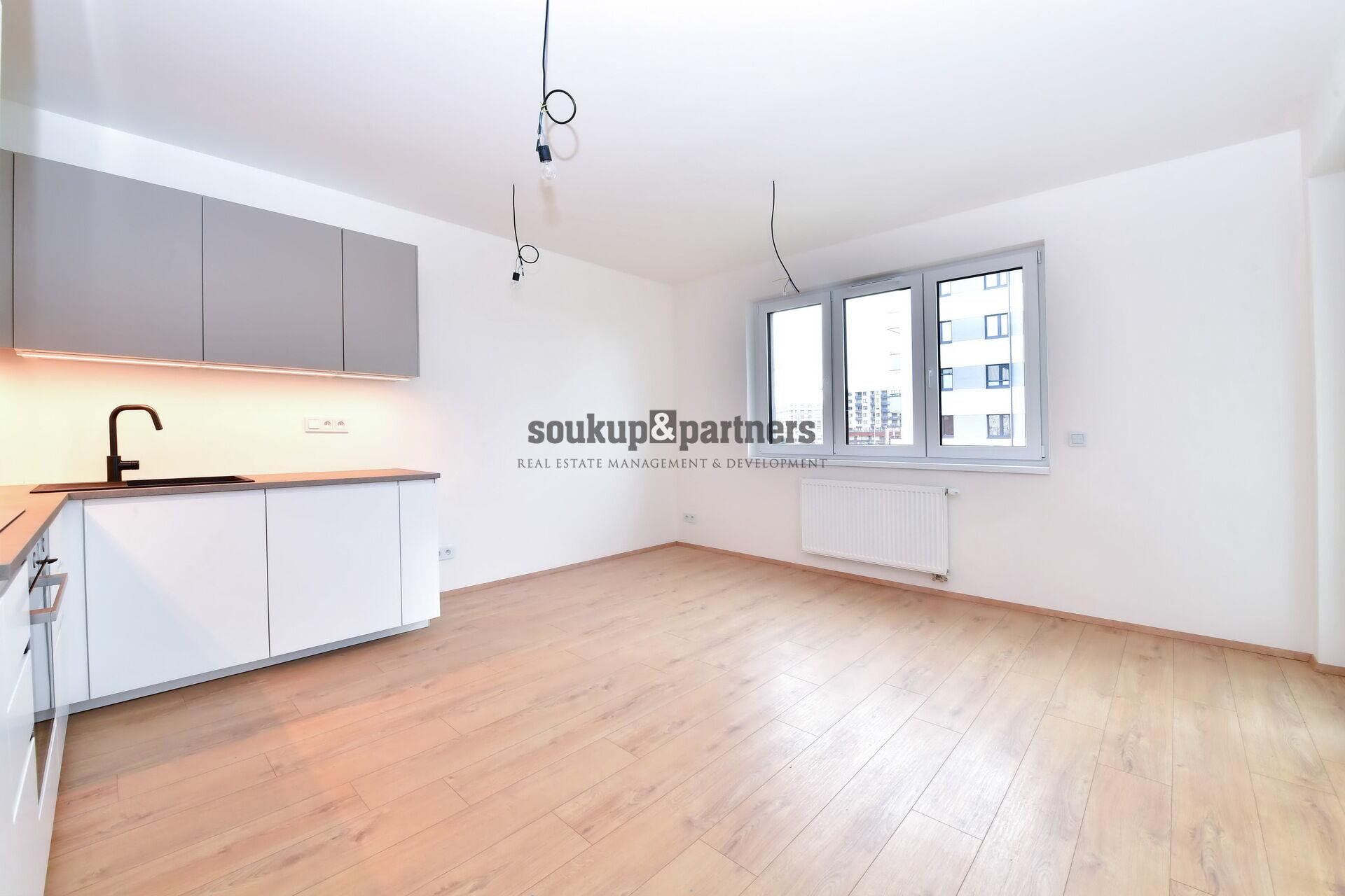 Pronájem 2+kk + balkon, 48 m2,  Praha 5 - Barrandov